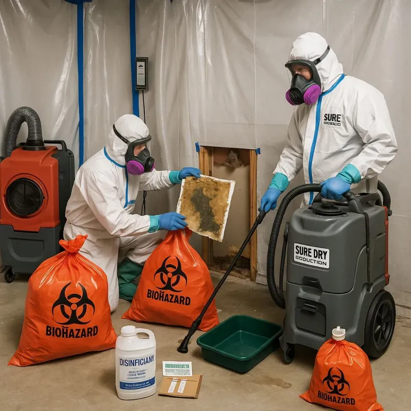 Contaminated Water Handling Protocols process in Allen County, KS
