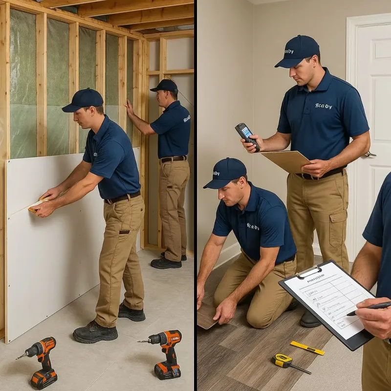 Repairs and Reconstruction process in Allen County, KS
